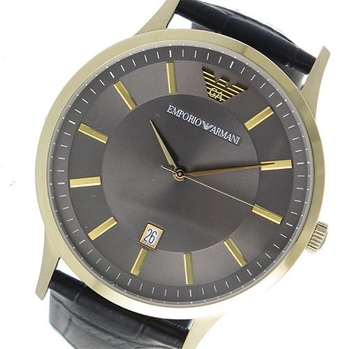 エンポリオ アルマーニ クオーツ メンズ 腕時計 AR11049 メタルグレー