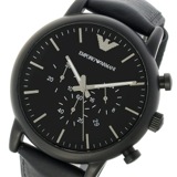 エンポリオ アルマーニ ルイージ LUIGI クオーツ クロノ メンズ 腕時計 AR1970 ブラック