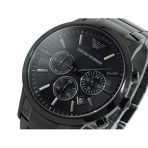 【送料無料】ビジネスマンに人気のエンポリオ アルマーニ EMPORIO ARMANI クロノグラフ メンズ 腕時計 AR2453
