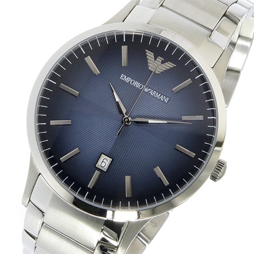 エンポリオ アルマーニ クラシック クオーツ メンズ 腕時計 AR2472 ブルー