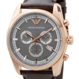 エンポリオ アルマーニ クラシック クオーツ メンズ 腕時計 AR6005 グレー