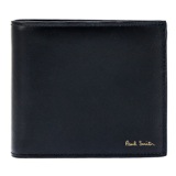 ポールスミス メンズ 二つ折り財布 AUPC4833W908-47 ブラック