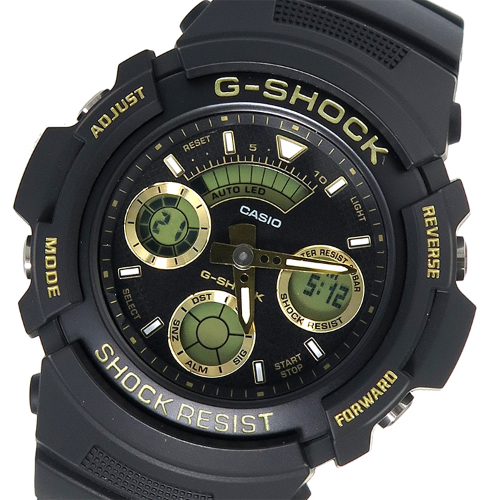 カシオ Gショック クオーツ メンズ 腕時計 AW-591GBX-1A9 ブラック