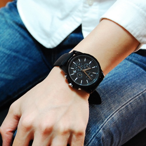 新品】アルマーニエクスチェンジ メンズ 腕時計 AX1326 ブラック