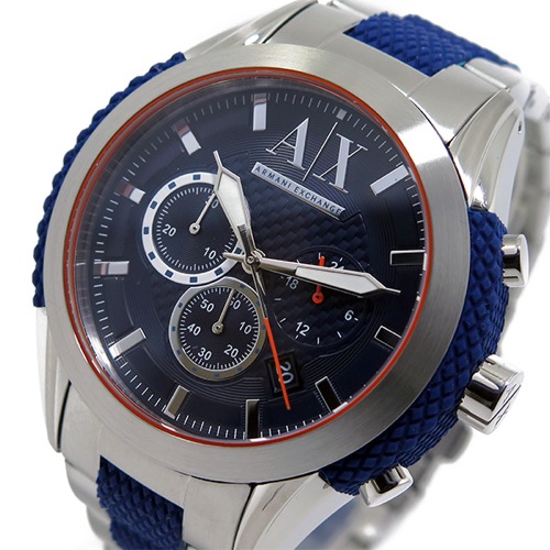 【送料無料】アルマーニ エクスチェンジ クオーツ クロノ メンズ 腕時計 AX1386 ネイビー - メンズブランドショップ グラッグ