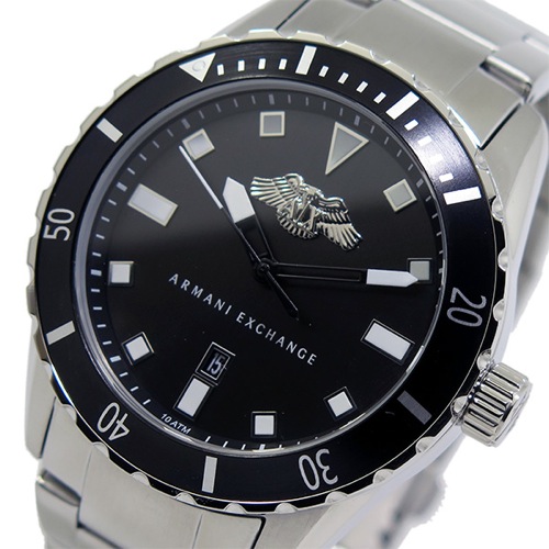 【送料無料】アルマーニ エクスチェンジ クオーツ メンズ 腕時計 AX1709 ブラック - メンズブランドショップ グラッグ