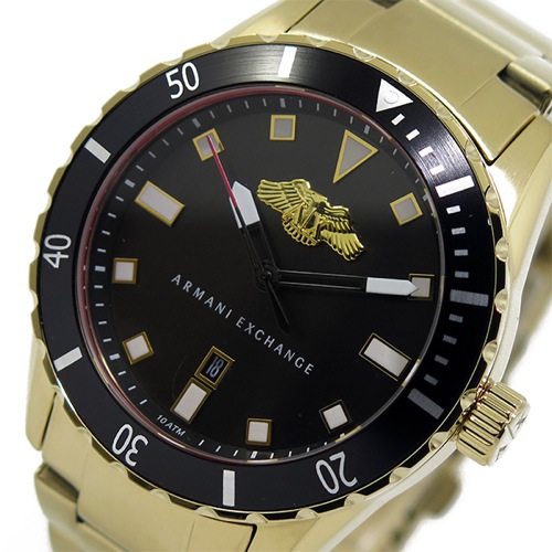 アルマーニ エクスチェンジ クオーツ メンズ 腕時計 AX1710 ブラック