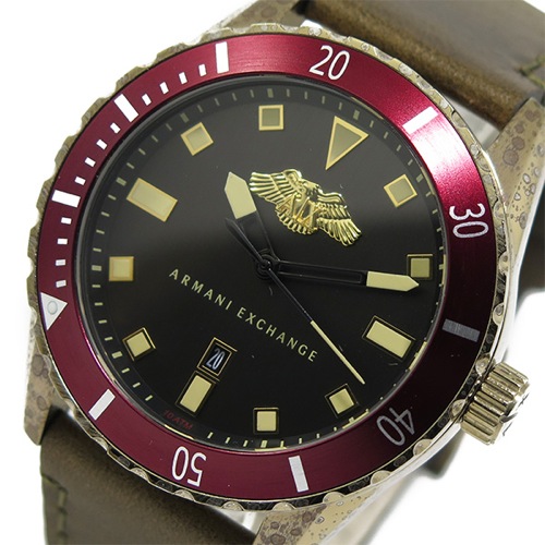 アルマーニ エクスチェンジ クオーツ メンズ 腕時計 AX1712 ブラック