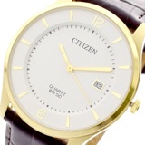 シチズン CITIZEN 腕時計 メンズ BD0043-08B クォーツ ホワイト ダークブラウン