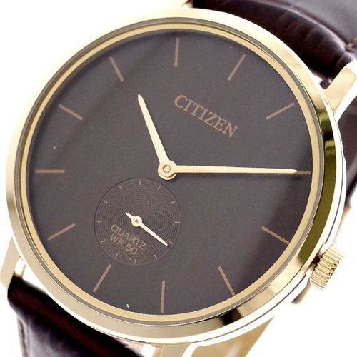 【送料無料】シチズン CITIZEN 腕時計 メンズ BE9173-07X クォーツ ダークブラウン - メンズブランドショップ グラッグ