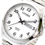 シチズン CITIZEN 腕時計 メンズ BF5000-94A クォーツ ホワイト シルバー