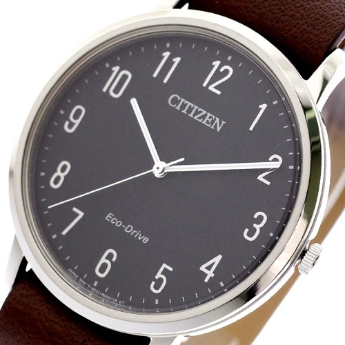 シチズン CITIZEN 腕時計 メンズ BJ6501-01E クォーツ ブラック ダークブラウン