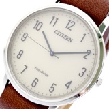 シチズン CITIZEN 腕時計 メンズ BJ6501-28A クォーツ ライトベージュ ブラウン