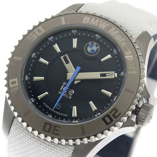 アイスウォッチ BMW MOTORSPORT クオーツ メンズ レディース 腕時計 BM.WDB.U.L.14 ブラック/ホワイト