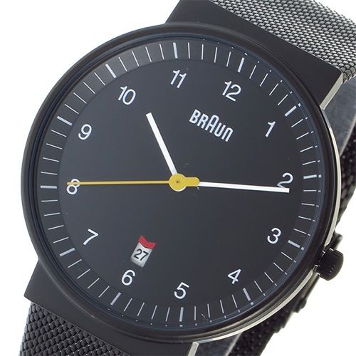ブラウン クオーツ メンズ 腕時計 BN0032BKBKMHG ブラック