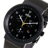 ブラウン BRAUN クロノ クオーツ メンズ 腕時計 BN0035BKBKG ブラック
