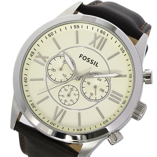 【送料無料】フォッシル FOSSIL クロノ クオーツ メンズ 腕時計 BQ1129 アイボリー - メンズブランドショップ グラッグ