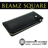 ビームス スクエア BEAMZ SQUARE 長財布 BS-1280ALLBLAK