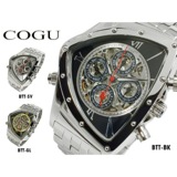 コグ COGU 流通限定モデル 自動巻 メンズ マルチカレンダー 腕時計 BTT-BK
