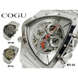 コグ COGU 流通限定モデル 自動巻 メンズ マルチカレンダー 腕時計 BTT-SV