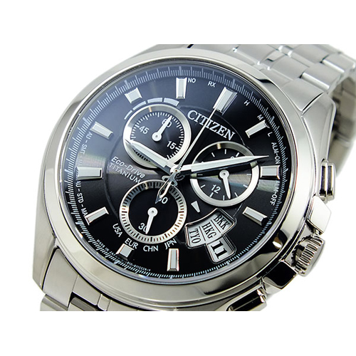 シチズン CITIZEN エコドライブ クロノグラフ メンズ 腕時計 BY0051-55E