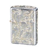 ジッポ ZIPPO オイルライター クラシックアラベスク 5面加工 メンズ CLA-C シルバー