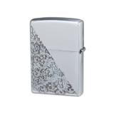 ジッポ ZIPPO オイルライター クラシックアラベスク メンズ CLA-J シルバー