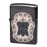 ジッポ ZIPPO オイルライター クラウンオブスカルズ メンズ COS-C アイボリー