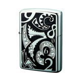 ジッポ ZIPPO オイルライター Armor New Dial 喫煙具 CRZ-BK ブラック