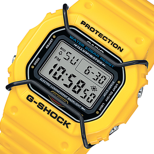 カシオ CASIO Gショック G-SHOCK メンズ 腕時計 DW-5600P-9 イエロー