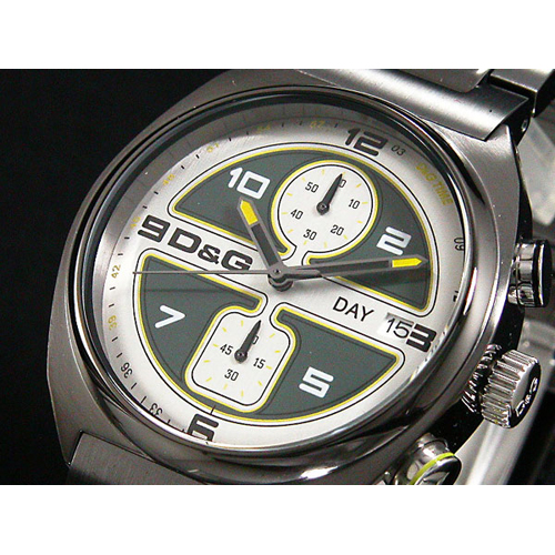 ドルチェ&ガッバーナ D&G ソング クロノグラフ 腕時計 DW0302