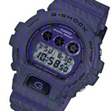 カシオ Gショック ゼブラカモフラージュ メンズ 腕時計 DW6900ZB2DR ブルー