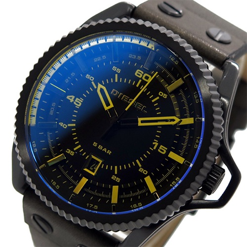 ディーゼル DIESEL ロールケージ クオーツ メンズ 腕時計 DZ1718 ブラック