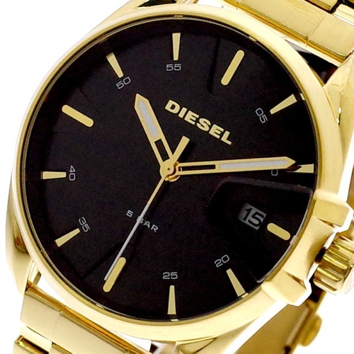 ディーゼル DIESEL 腕時計 メンズ DZ1865 エムエスナイン MS9 クォーツ ブラック ゴールド