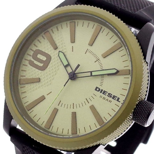 ディーゼル DIESEL 腕時計 メンズ DZ1875 クォーツ ベージュゴールド ブラック