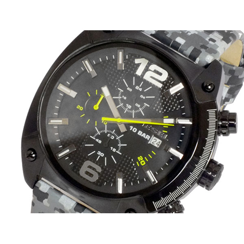 ディーゼル DIESEL オーバーフロー クオーツ メンズ クロノグラフ 腕時計 DZ4324