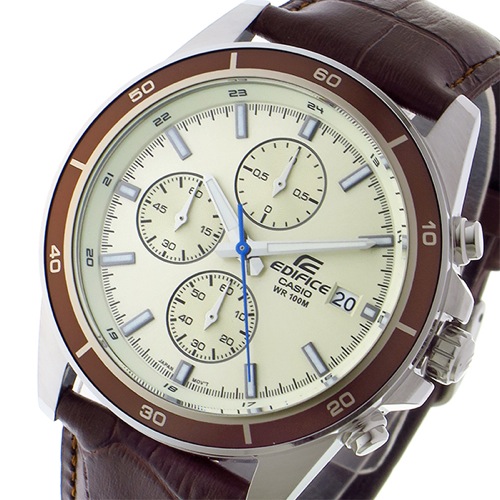 カシオ エディフィス クオーツ メンズ 腕時計 EFR-526L-7BV ゴールド