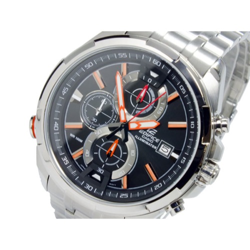 カシオ エディフィス クオーツ クロノグラフ メンズ 腕時計 EFR536D-1A4