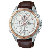 カシオ エディフィス クロノ クオーツ メンズ 腕時計 EFR-547L-7A ホワイト