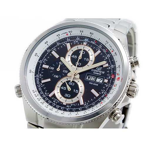 カシオ エディフィス クオーツ メンズ クロノ 腕時計 EFR506D-5AVEF