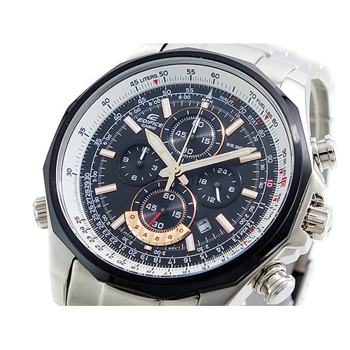 カシオ エディフィス クオーツ メンズ クロノ 腕時計 EFR507D-1AVEF