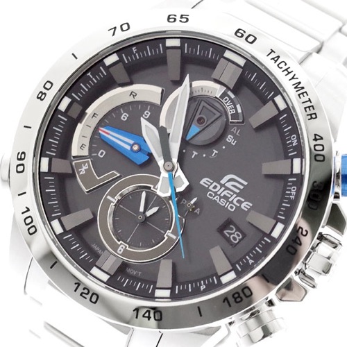 カシオ CASIO 腕時計 メンズ EQB-800D-1A エディフィス EDIFICE クォーツ グレー シルバー