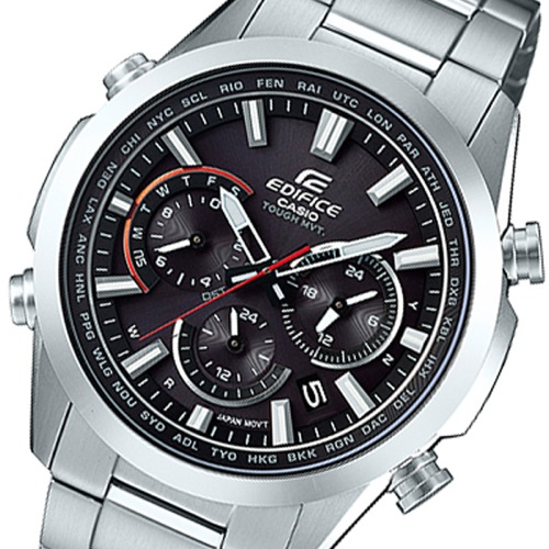 カシオ エディフィス クオーツ メンズ 腕時計 EQW-T650D-1AJF ブラック 国内正規