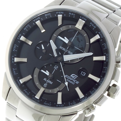カシオ エディフィスクロノ クォーツ メンズ 腕時計 ETD310D1A ブラック