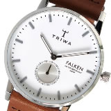 トリワ クオーツ ユニセックス 腕時計 FALKEN FAST103-CL010212 ホワイト / ブラウン