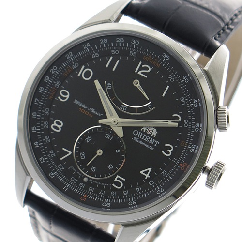 オリエント ORIENT 腕時計 メンズ FFM03004B0 自動巻き ブラック