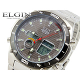 エルジン ELGIN 電波 ソーラー ワールドタイム 腕時計 FK1381S-BP