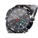 エルジン ELGIN ソーラー 電波 メンズ ワールドタイム 腕時計 FK1398B-BP