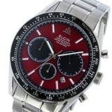 エルジン クロノ クオーツ メンズ 腕時計 FK1401S-R レッド