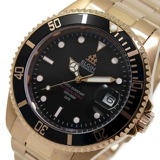 エルジン ELGIN 自動巻き メンズ 腕時計 FK1405PG-B ブラック